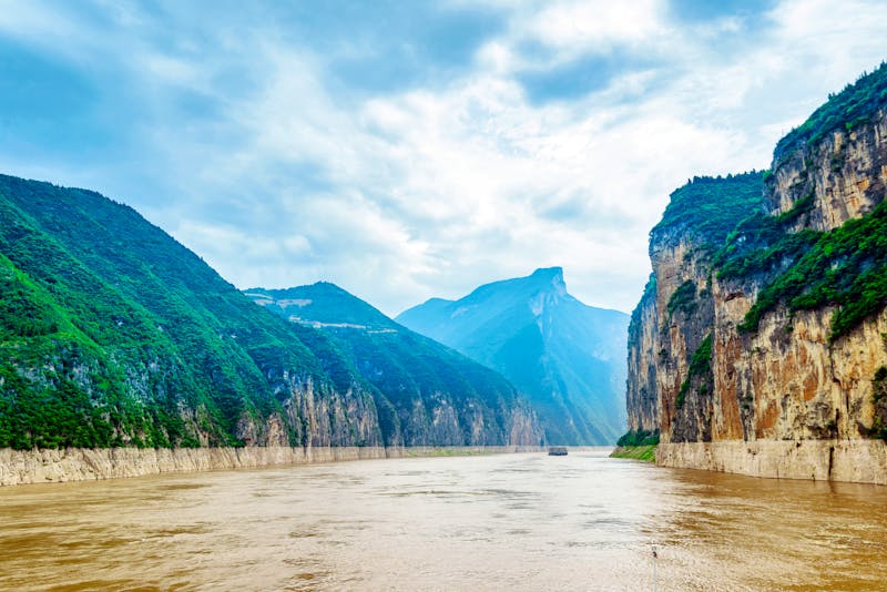 Qutang-Schlucht und Yangtze - Baidicheng - Chongqing  - &copy;gui yong nian - stock.adobe.com
