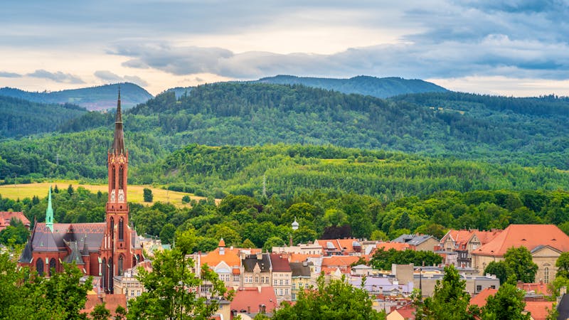 Waldenburg (Wałbrzych) im Glatzer Bergland - &copy;Marcin - stock.adobe.com