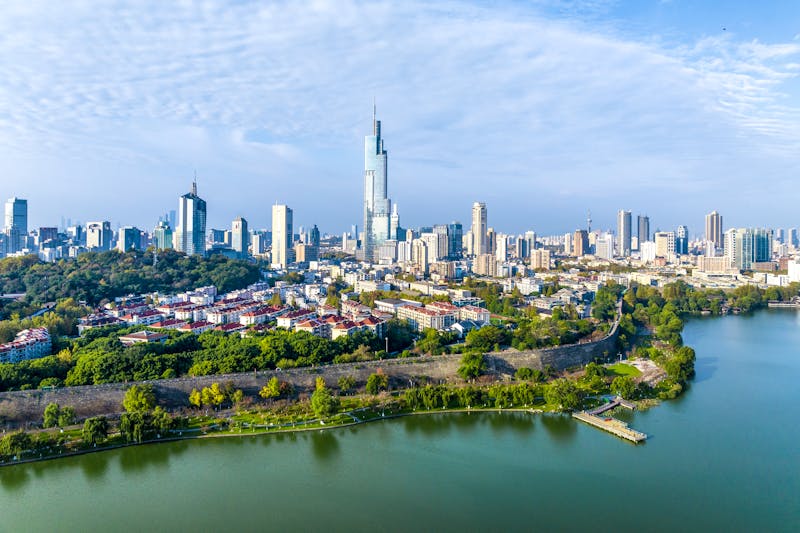 Skyline von Nanjing am Yangtze - &copy;TranMinh - stock.adobe.com