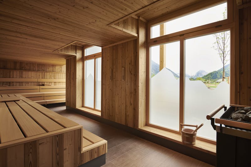 Sauna im aja Ruhpolding &ndash; &copy;Jan Schmiedel