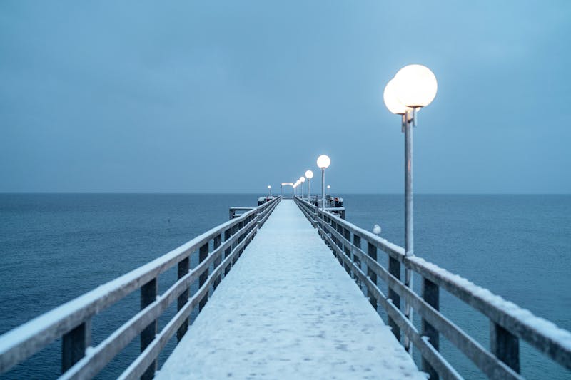 Seebrücke Kühlungsborn im Winter &ndash; &copy;Felix Gänsicke
