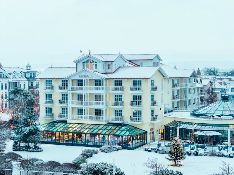 Winteraufnahme vom A-ROSA Ostseehotel Kühlungsborn &ndash; &copy;Felix Gänsicke