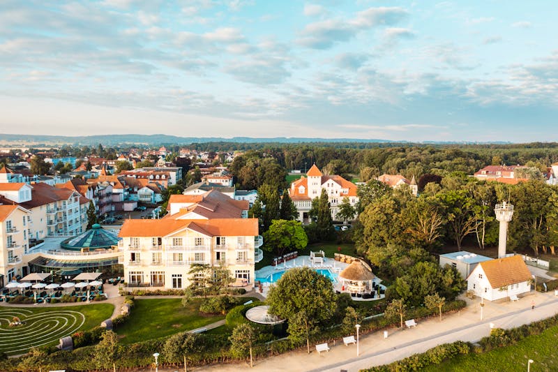 Luftaufnahme A-ROSA Ostseehotel Kühlungsborn &ndash; &copy;A-ROSA Ostseehotel Kühlungsborn