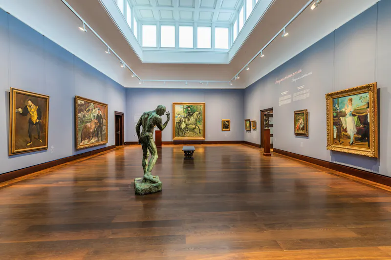 Hamburger Kunsthalle - Ausstellung  Impressionismus - Deutsch-Französische Begegnungen  - &copy;Fred Dott - Hamburger Kunsthalle 