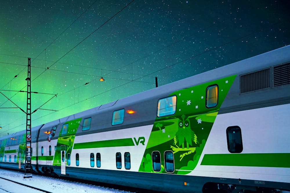 Santa Claus Express Nachtzug in Finnland &ndash; &copy; VR Group
