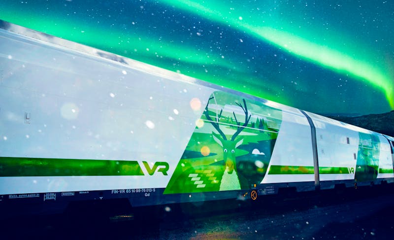 Santa Claus Express Nachtzug in Finnland - &copy;VR Group - Kirsi Tuura Alma