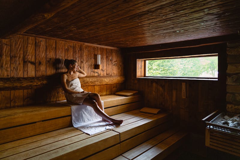 Sauna im A-ROSA Kurhaus Binz &ndash; &copy;Erik Gross