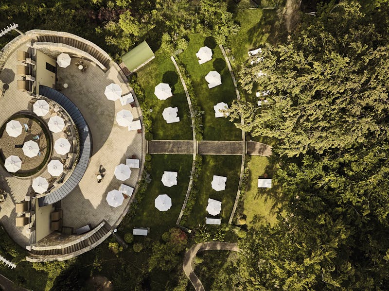 Garten mit Terrasse im aja Nordperd & Villen Göhren &ndash; &copy;aja Nordperd & Villen Göhren