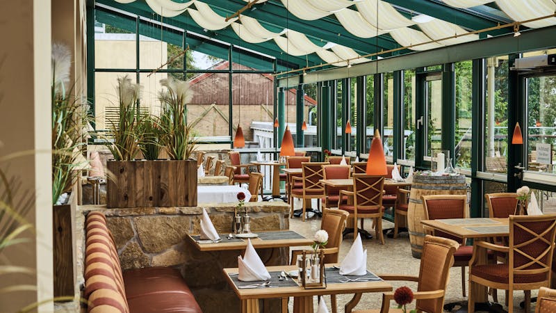 Wintergarten im aja Nordperd & Villen Göhren &ndash; &copy;aja Nordperd & Villen Göhren