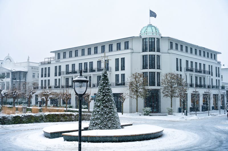 Außenansicht Winter im Hotel CERES AM MEER &ndash; &copy;Hotel CERES AM MEER