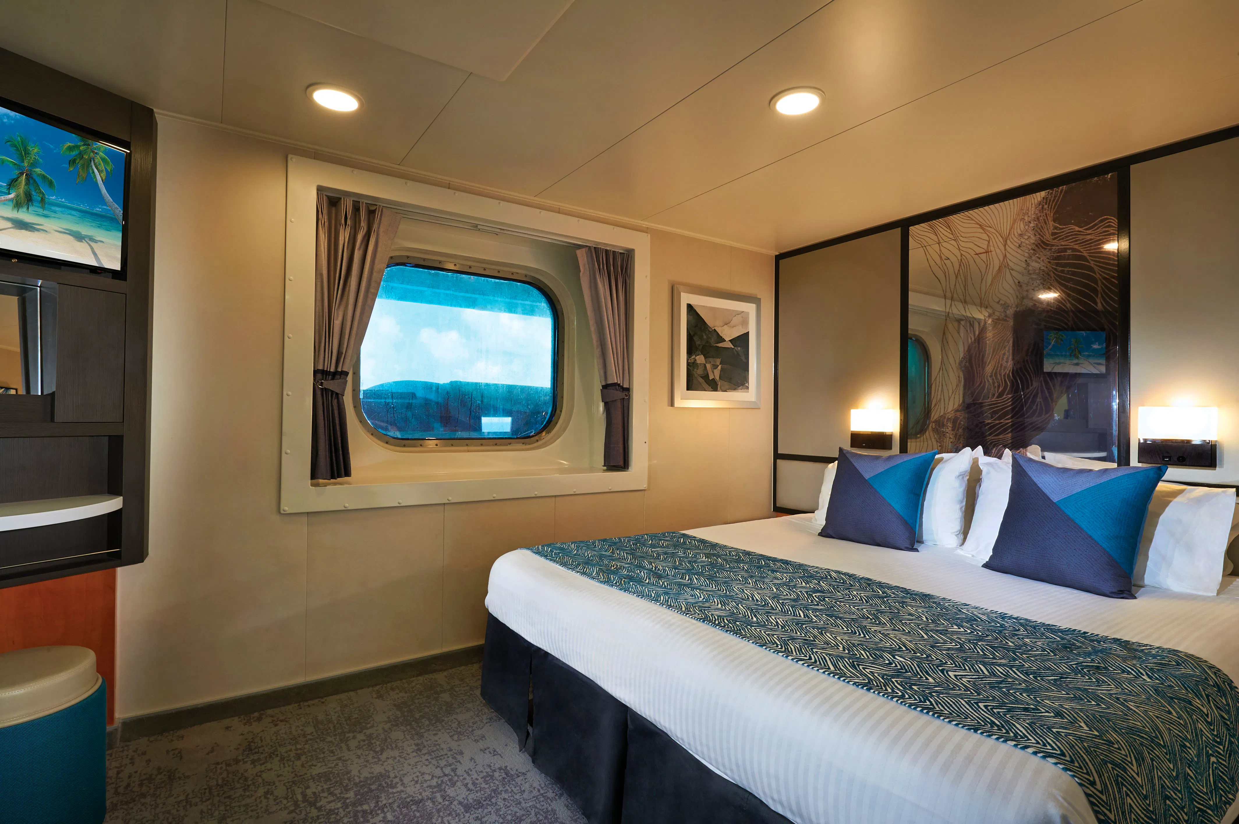 Norwegian Jade • Beispiel Außenkabine&nbsp;&ndash;&nbsp;&copy;&nbsp;Rick Diaz // Norwegian Cruise Line 