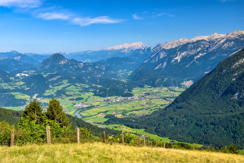Aussicht auf Golling - &copy;Chris Peters - stock.adobe.com