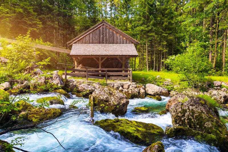 Alte Mühle bei Golling im Salzburger Land - &copy;daliu - stock.adobe.com