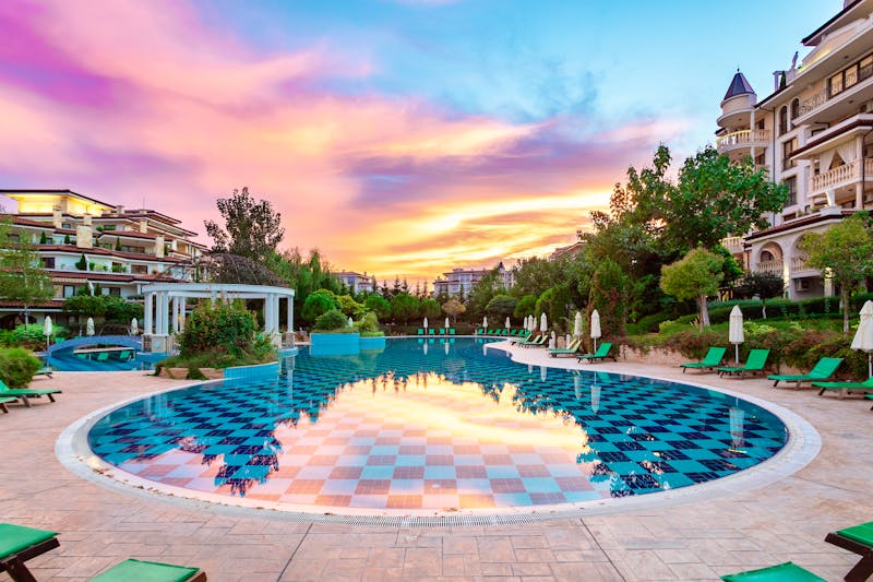 Poseidon Residence Club Balneo & SPA Resort - Außenbereich &ndash; &copy;WWW EMIL-MITEV COM