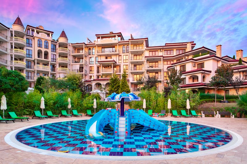 Poseidon Residence Club Balneo & SPA Resort - Außenbereich &ndash; &copy;WWW EMIL-MITEV COM