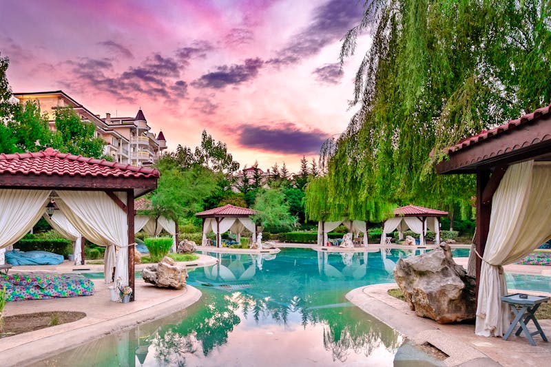 Poseidon Residence Club Balneo & SPA Resort - Außenbereich &ndash; &copy;WWW EMIL-MITEV COM