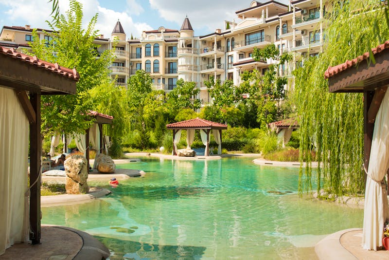 Poseidon Residence Club Balneo & SPA Resort - Außenbereich &ndash; &copy;www artpanoramas com