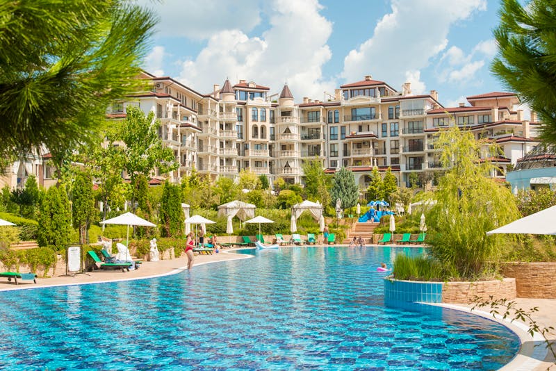 Poseidon Residence Club Balneo & SPA Resort - Außenbereich &ndash; &copy;www artpanoramas com