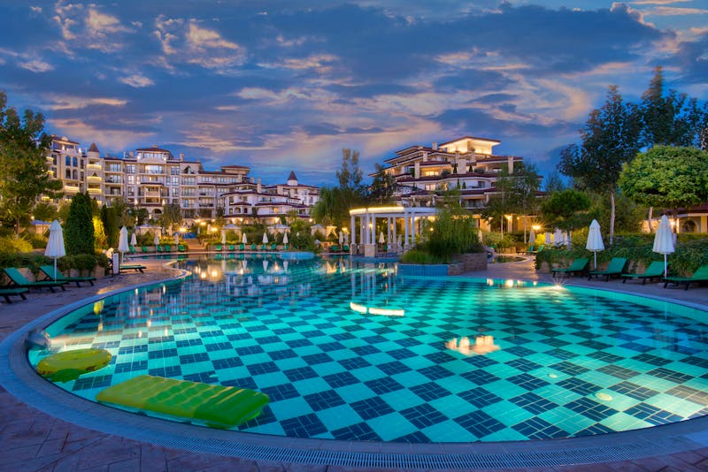 Poseidon Residence Club Balneo & SPA Resort - Außenbereich &ndash; &copy;www artpanoramas com