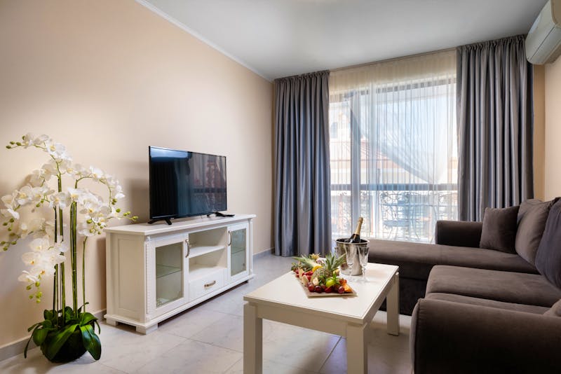 Hotel Poseidon Beispiel-Apartment 1 Schlafzimmer &ndash; &copy;Dimitry Evtimov