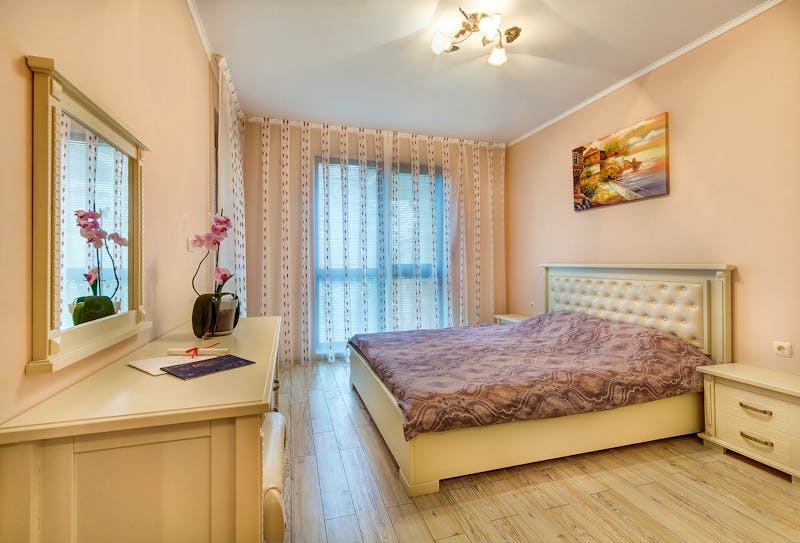 Hotel Poseidon Beispiel-Apartment 1 Schlafzimmer &ndash; &copy;Poseidon Residence Club Balneo & SPA Resort