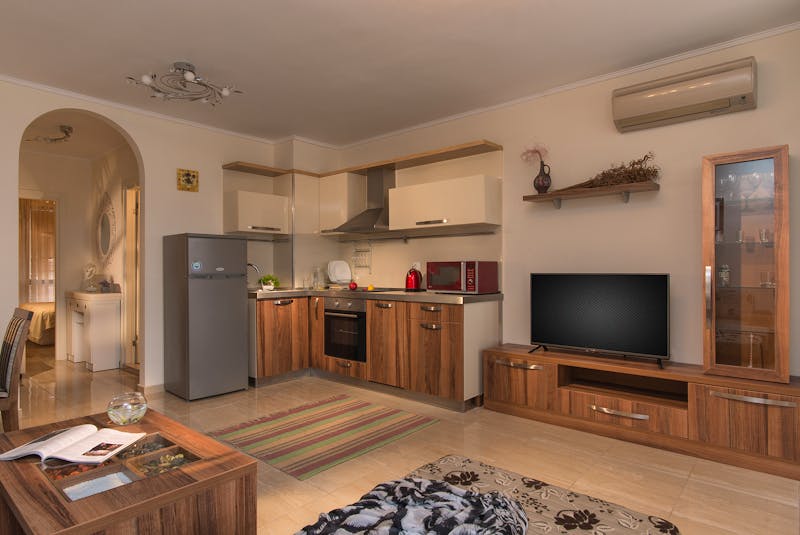 Hotel Poseidon Beispiel-Apartment 1 Schlafzimmer &ndash; &copy;Poseidon Residence Club Balneo & SPA Resort