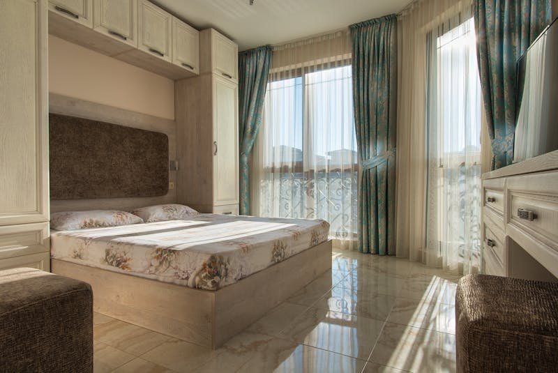 Hotel Poseidon Beispiel-Apartment 2 Schlafzimmer &ndash; &copy;Poseidon VIP Residence Club Balneo & SPA Resort