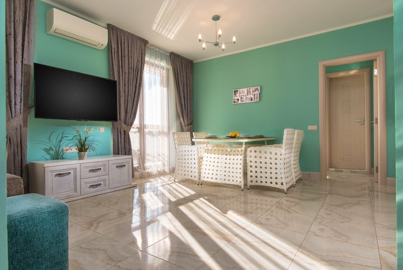 Hotel Poseidon Beispiel-Apartment 2 Schlafzimmer &ndash; &copy;Poseidon VIP Residence Club Balneo & SPA Resort