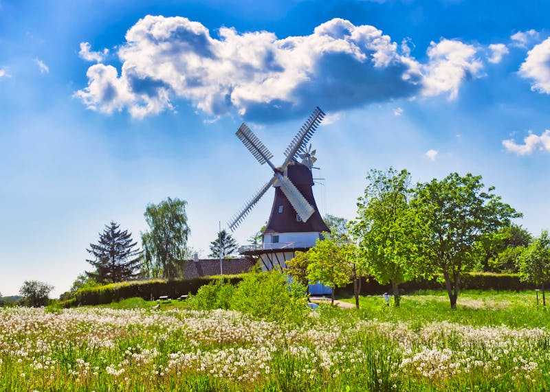 Windmühle auf der Insel Fyn - Dänemark - &copy;Frankix - stock.adobe.com