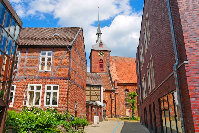 Marienkirche in der Altstadt von Rendsburg - &copy;Falko Göthel - stock.adobe.com