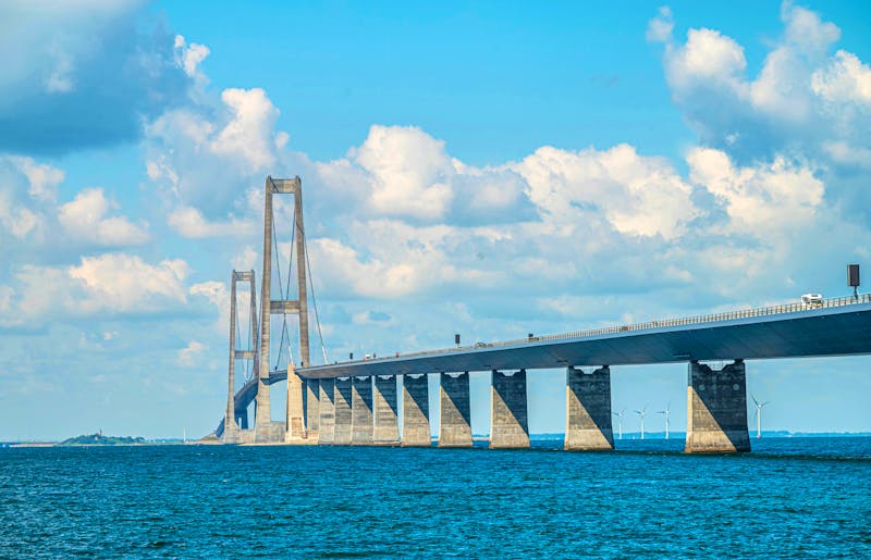 Großer-Belt-Brücke von der Insel Fünen nach Sjælland - &copy;Gestur - stock.adobe.com