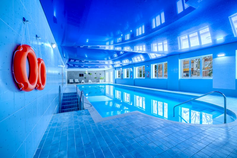 Schwimmbad im Dobrzynski Resort TOPAZ &ndash; &copy;Dobrzynski Resort TOPAZ