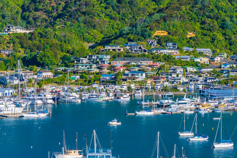Picton in Marlborough, Neuseeland  - &copy;dudlajzov - stock.adobe.com