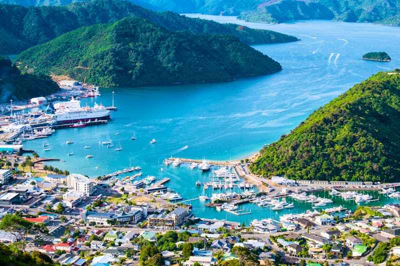 Picton in Marlborough, Neuseeland  - &copy;Klanarong Chitmung - stock.adobe.com
