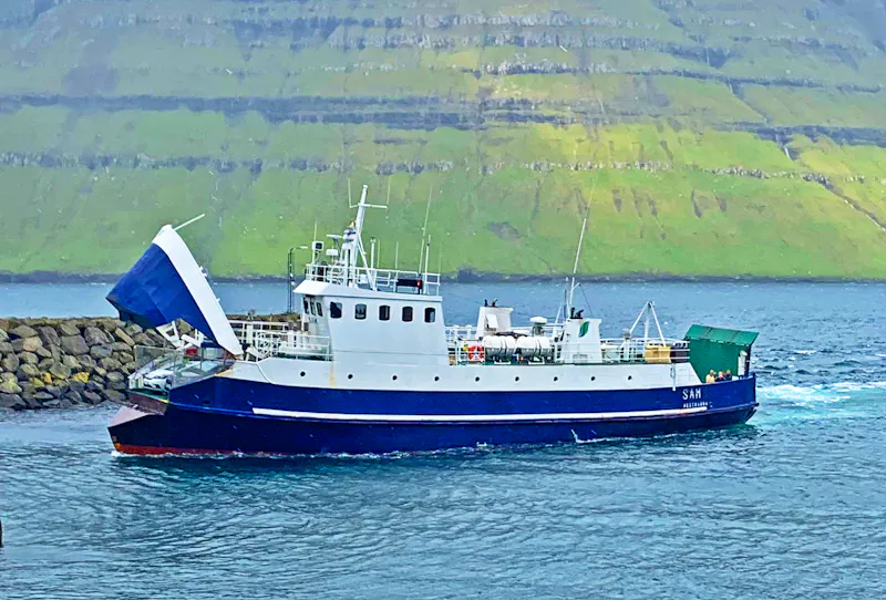 Fähre zur Färöer-Insel Kalsoy - &copy;René Wächtler - Eberhardt TRAVEL