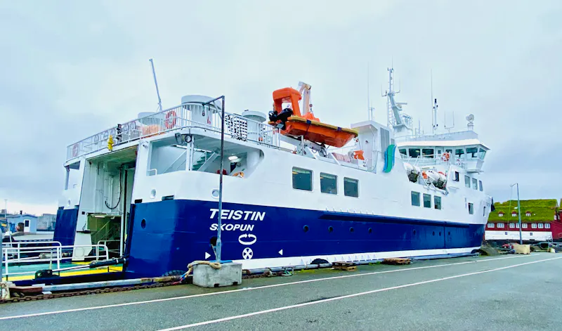 Fähre zur Färöer-Insel Nolsoy - &copy;Heike Wagner - Eberhardt TRAVEL