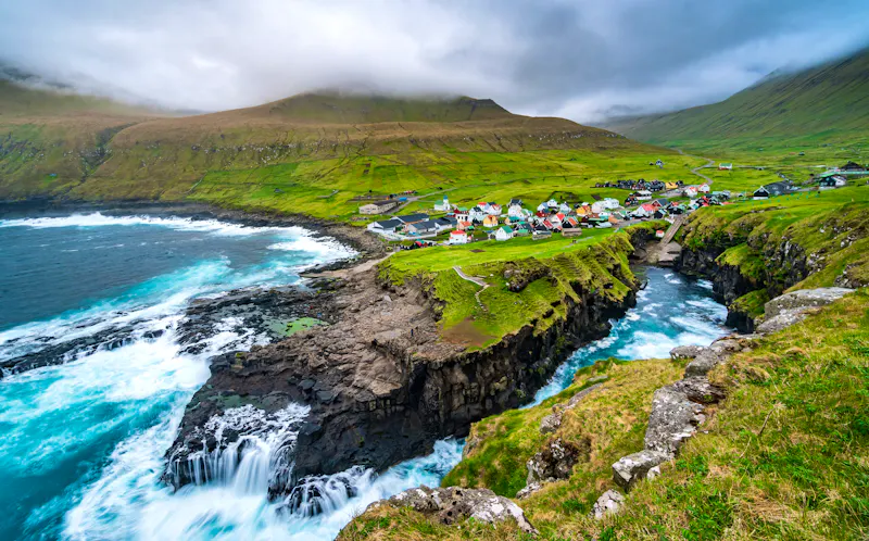 Dorf Gjogv auf der Färöer-Insel Eysturoy - &copy;F.C.G. - stock.adobe.com