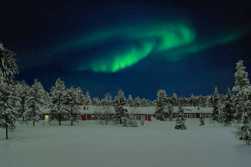 Polarlicht in Nord-Finnland - &copy;avdwolde - stock.adobe.com