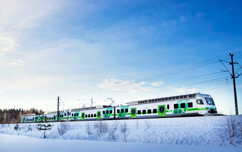 VR Zug in Finnland - &copy;Janne Mikkilä - Visit Finland / VR