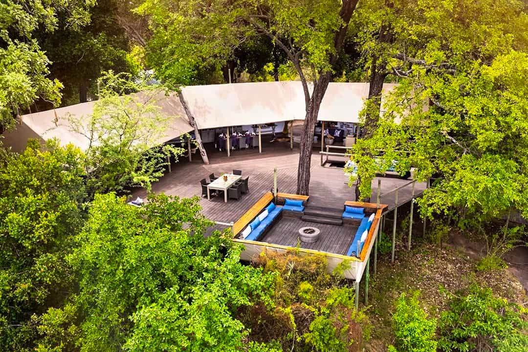 Kazile Island Lodge - Hotelanlage&nbsp;&ndash;&nbsp;&copy;&nbsp;Kazile Island Lodge