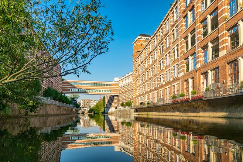 Wasserstadt Leipzig - Karl-Heine-Kanal  - &copy;stylefoto24 - stock.adobe.com