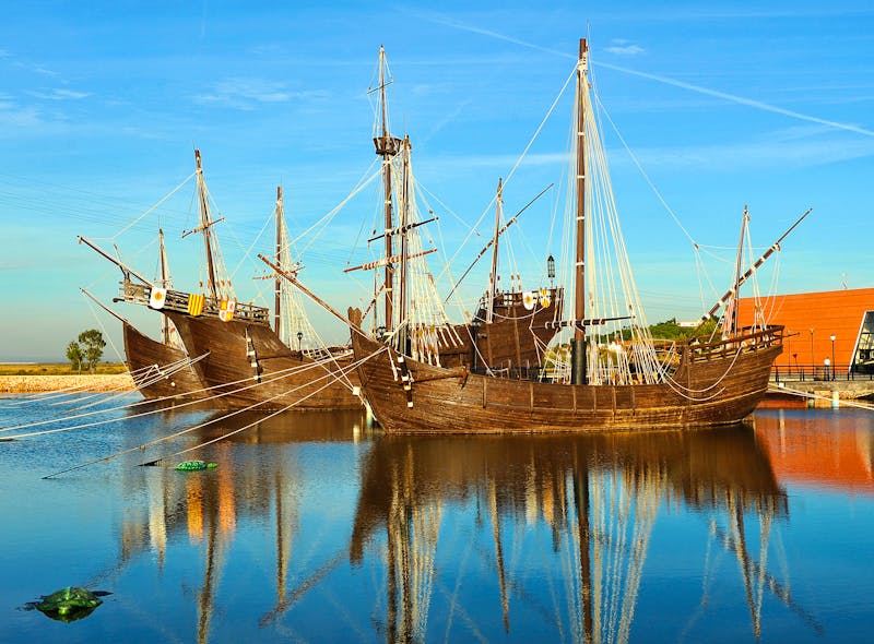 Kolumbus-Karavellen in La Rábida - Region Huelva - &copy;joserpizarro - stock.adobe.com