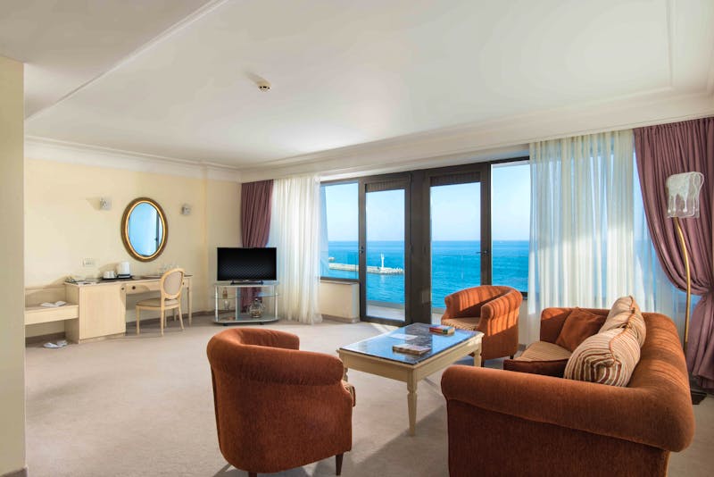 Sunny Day Resort Zimmerbeispiel Deluxe Meerblick &ndash; &copy;Sunny Day Resort