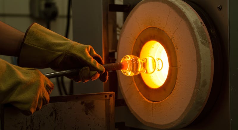 Glasofen - &copy;scott - stock.adobe.com