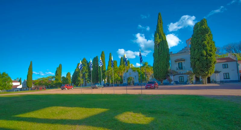 Außenansicht vom Hotel San Pedro de Timote - &copy;San Pedro de Timote Hotel del Campo