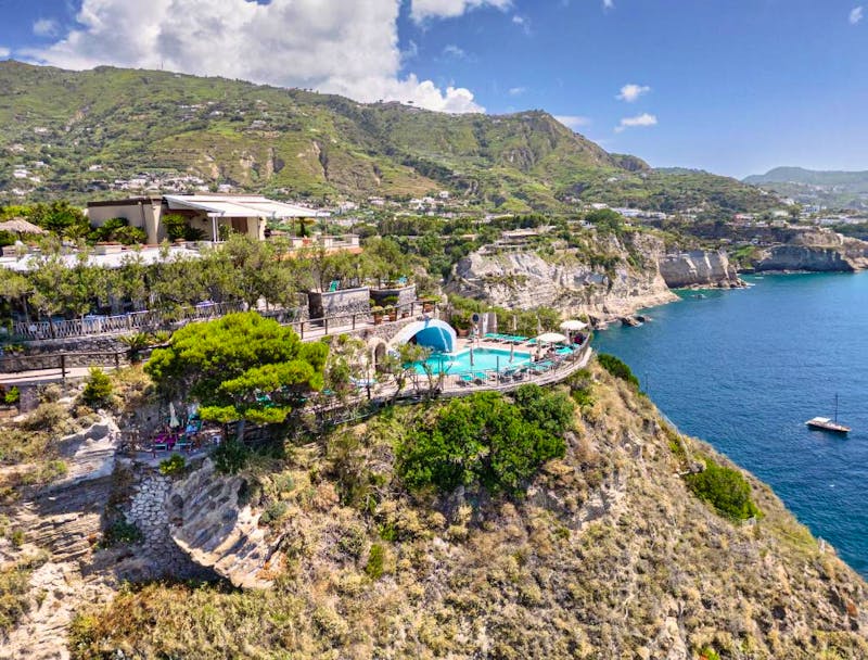 Blick auf das Punta Chiarito Resort &ndash; &copy;Punta Chiarito Resort