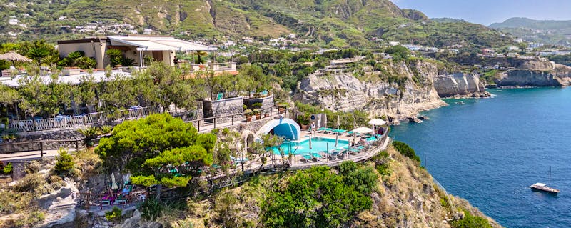 Blick auf das Punta Chiarito Resort &ndash; &copy;Punta Chiarito Resort