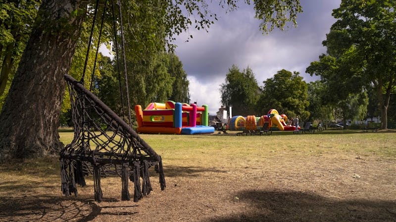 Spielbereich im Garten Hotel Wolin &ndash; &copy;IdeaSpa Travel