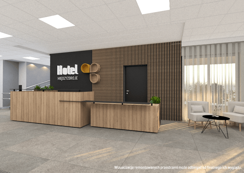 Rezeption im Hotel Wolin &ndash; &copy;IdeaSpa Travel