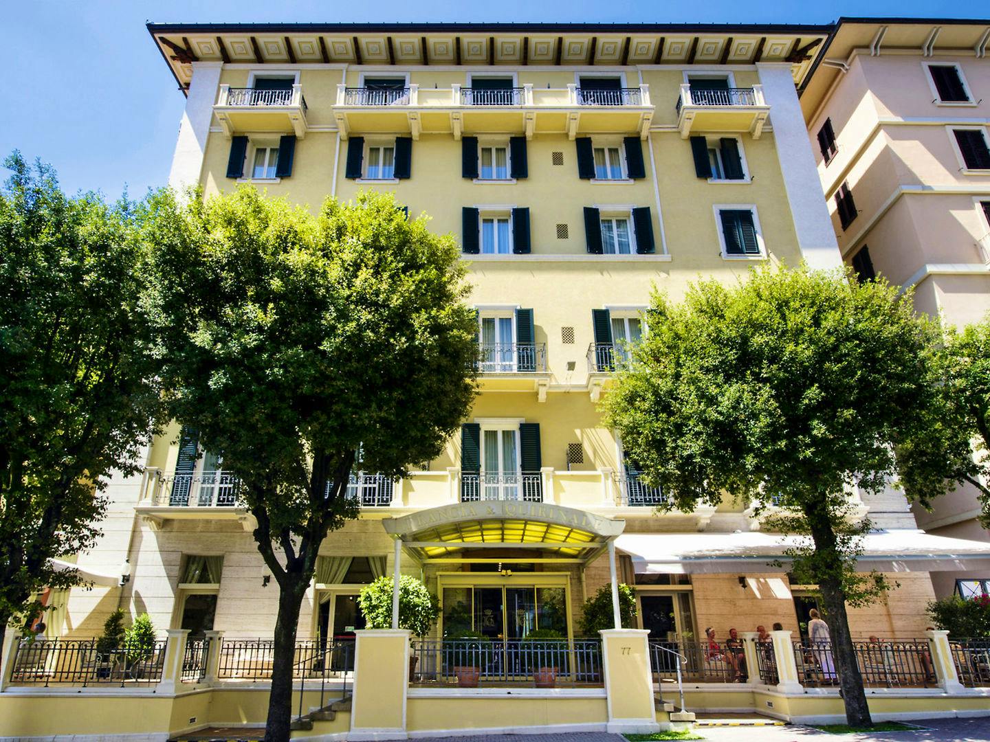 Grand Hotel Francia & Quirinale - Hotelgebäude&nbsp;&ndash;&nbsp;&copy;&nbsp;Grand Hotel Francia & Quirinale